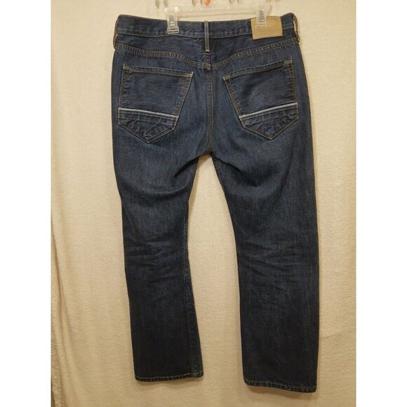 Men's True Religion Limited Edition Selvedge Size 32 Jeans Made In USA Black VTG - Picture 5 of 14